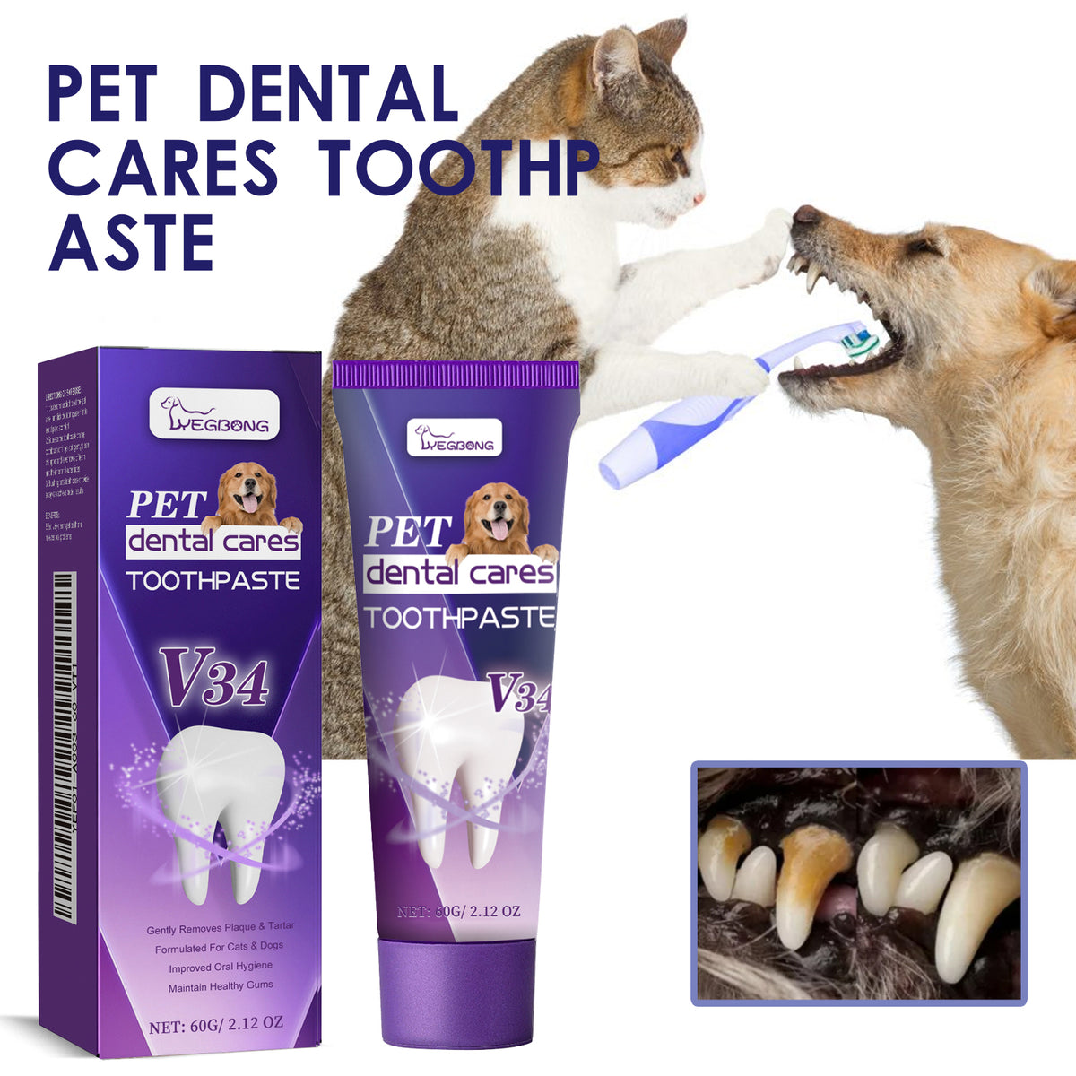 Vetsuno FreshBite™ Pet Toothpaste