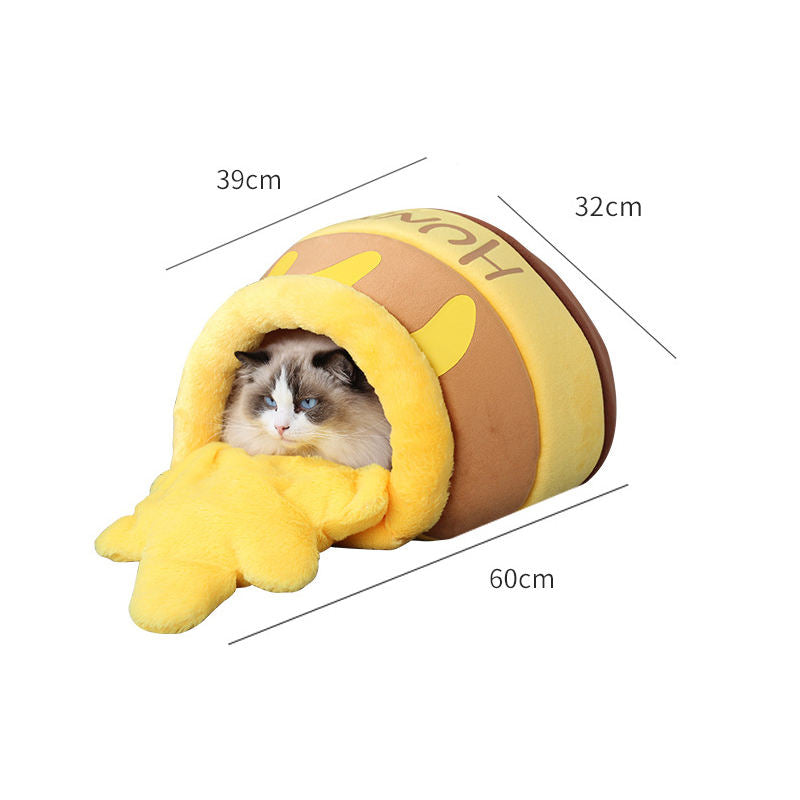 Vetsuno Snug Winter Pet Den Couchage cocon pour chat