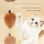 Pet Smart Toy Capybara Elevating Cat Ball, Automatic Sensing Interactive Cat Toy for Self-Entertainment and Mental Stimulation