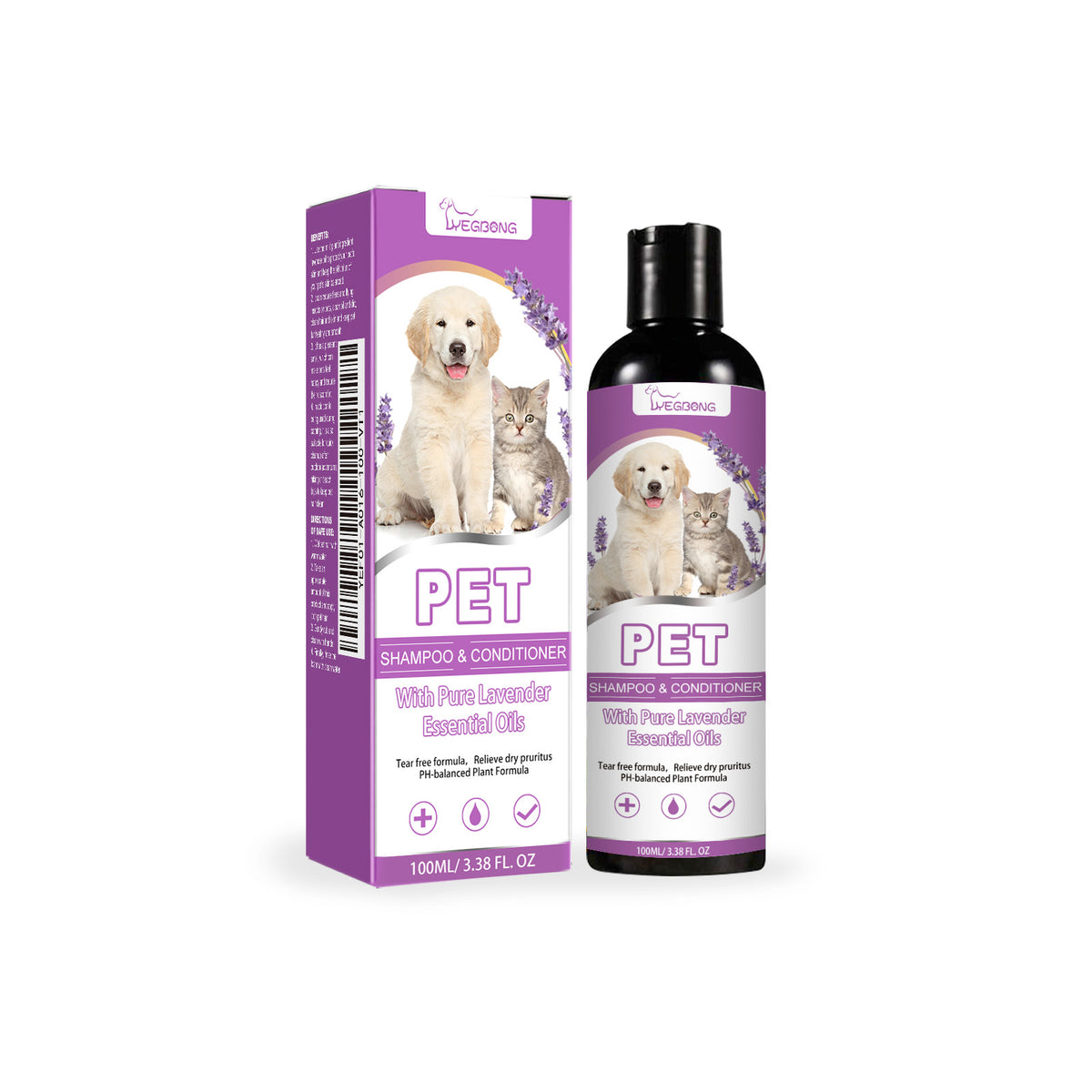 Vetsuno SilkCoat™ Shampooing pour animaux