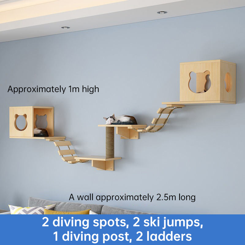 Vetsuno ClimbNest™ Parcours mural pour chat