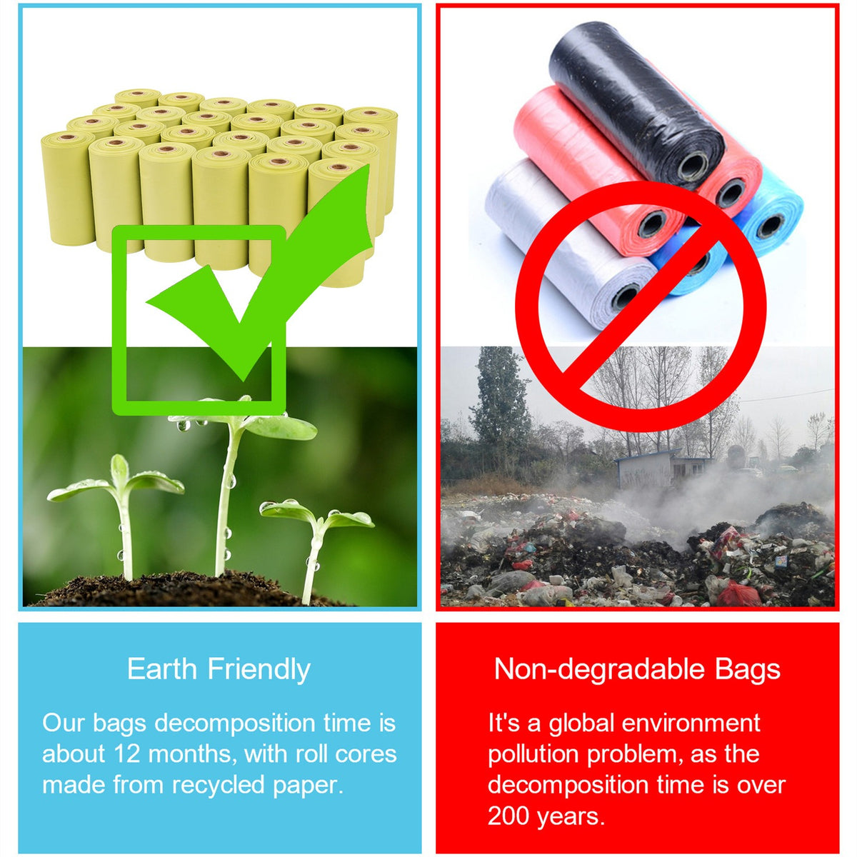 Vetsuno EcoClean™ Biodegradable Waste Bags