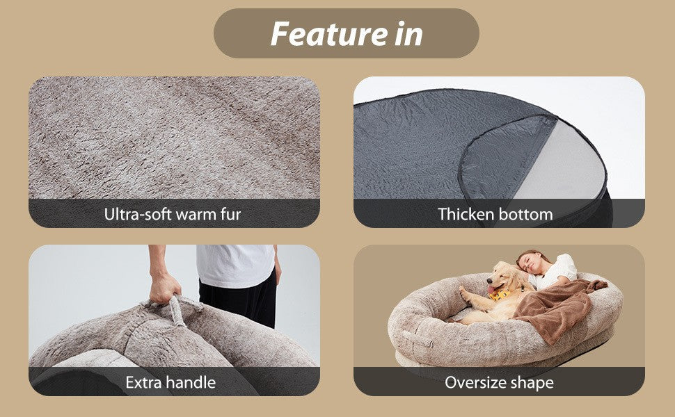 Vetsuno GrandNest™ Couchage XL pour chien