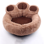 Dog House Cat House Pet Supplies Autumn and Winter Warm and Comfortable Bear Paw Pet House Dog Mat
