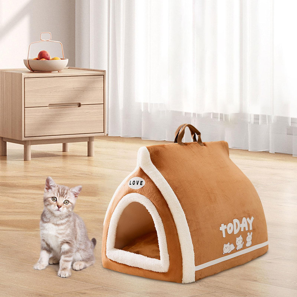 Vetsuno Toasty™ Couchage peluche pour animaux