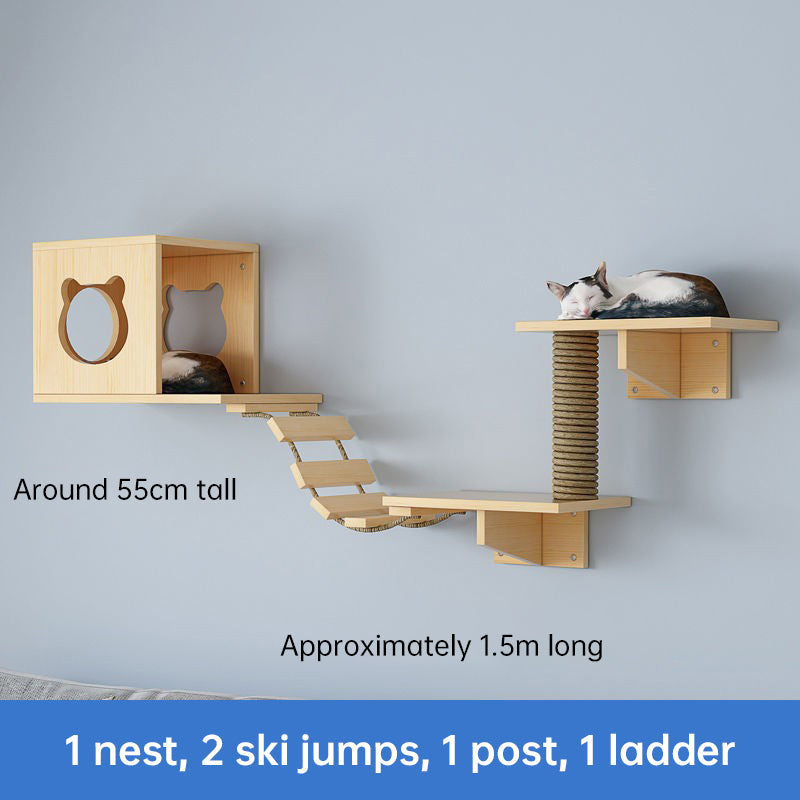 Vetsuno ClimbNest™ Parcours mural pour chat