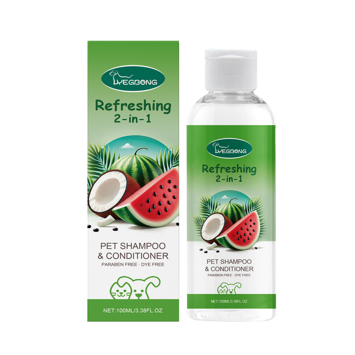Vetsuno FreshBath™ Gel lavant 2-en-1