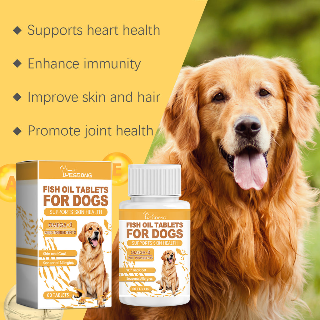 Vetsuno OmegaCoat™ Fish Oil Tablets
