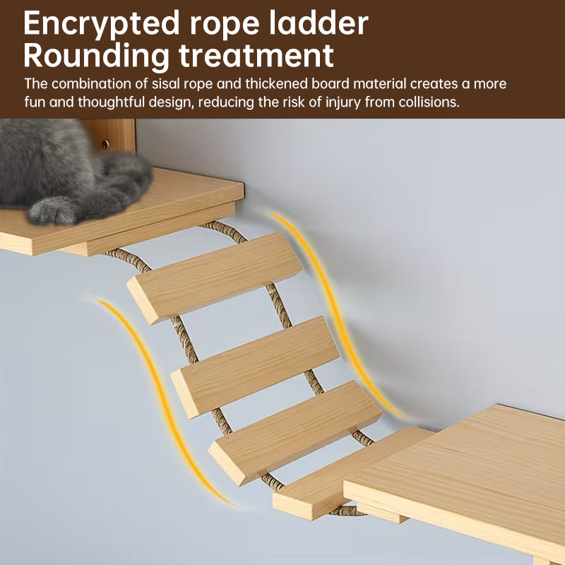 Vetsuno ClimbNest™ Parcours mural pour chat
