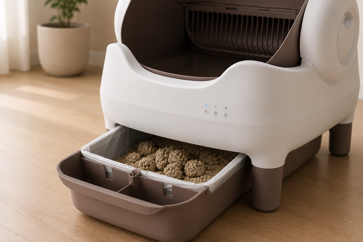 Vetsuno SmartClean Pro smart litter box for cats