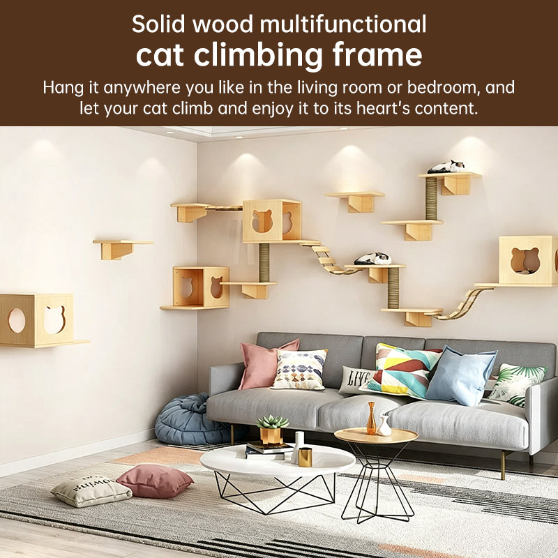 Vetsuno ClimbNest™ Parcours mural pour chat