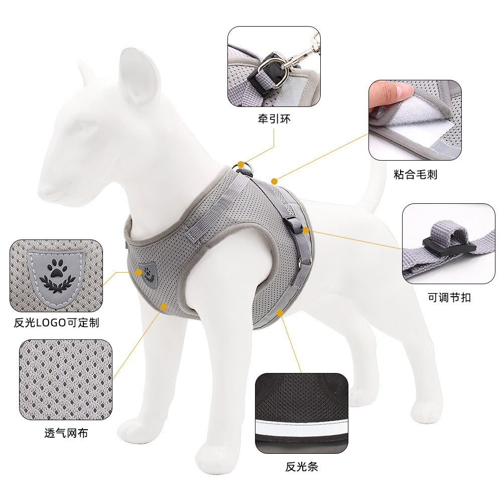 Vetsuno EasyStep™ Harnais poitrine + laisse