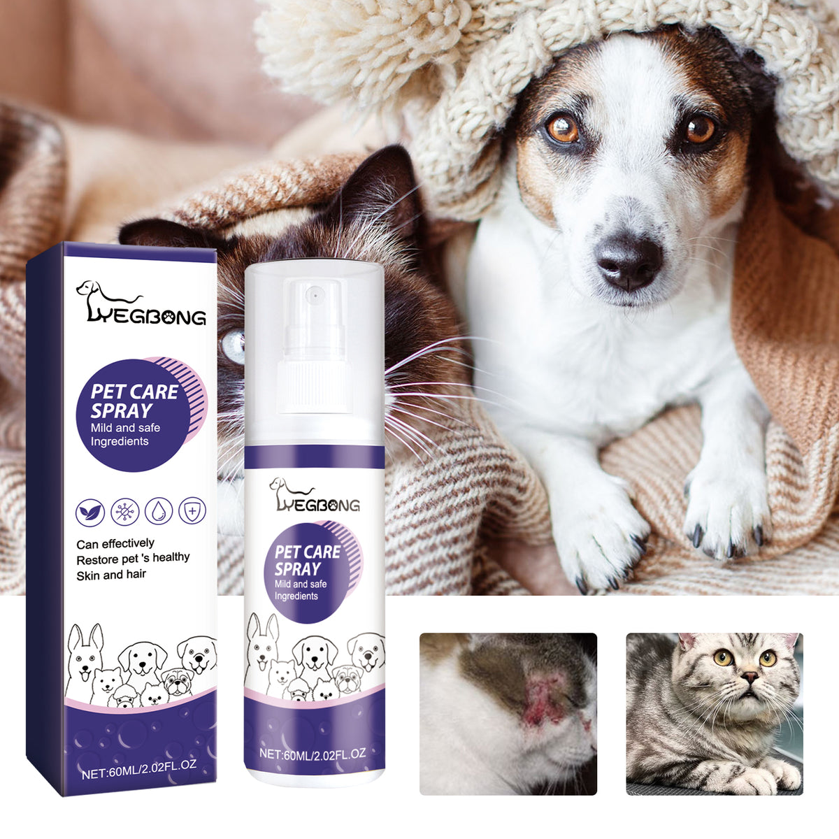 Vetsuno SkinCare™ Pet Wound & Itch Spray
