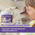 Vetsuno CleanPaws™ Lingettes dentaires