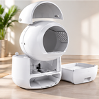 Vetsuno SmartClean Elite opened for easy maintenance and cleaning