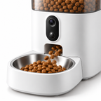 Vetsuno SmartFeeder Vision automatically dispensing dry pet food